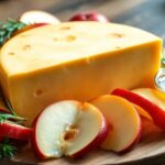 Apple smoked gouda cheese
