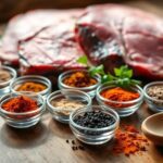 Beef brisket spice rub