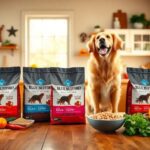 Blue Buffalo red meat dog food options