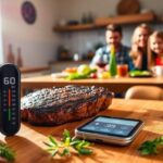Bluetooth food thermometer guide