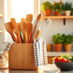 Cooking tool holder: the best options for your kitchen