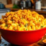 Four cheese smoked mac and cheese