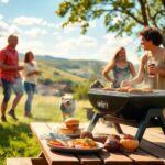 Go-anywhere weber: portable grilling made easy
