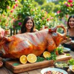 Grilled suckling pig recipe