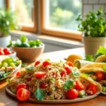 Healthy recipes for a quick lunch