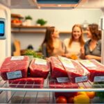 How long can red meat stay in the fridge?