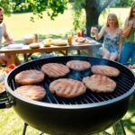 How long for burger on grill