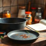 How to season wrought iron pans