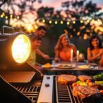 Luz para barbacoa resistente al calor