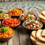 Moroccan salads and side dishes