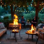 Outdoor braziers for your patio and garden