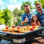 Portable griddle guide