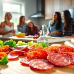 Processed red meat examples