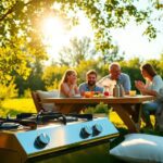 Propane gas stove outdoor options