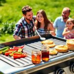 Propane griddle guide