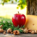 Red apple cheese smoked gouda