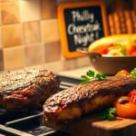 Ribeye steak for philly cheesesteak