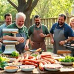 Sausage making with James BBQ Grubbs!