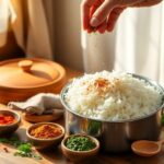 Seasoning rice for maximum flavor