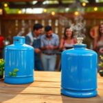 Small gas cylinder guide