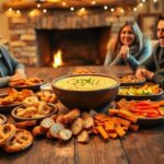 Smoked beer cheese dip