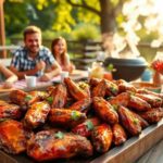 Smoked chicken wings recipe