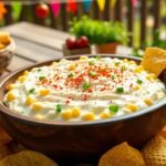 Smoked corn dip with cream cheese recipe