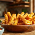 Smoked mozzarella cheese sticks recipe