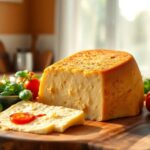 Smoked parmesan cheese