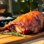 Smoked pork shoulder