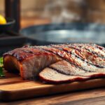 Smoked pork tenderloin