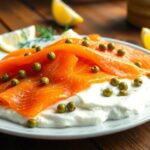 Smoked salmon capers cream cheese recipe