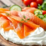 Smoked salmon philadelphia cream cheese