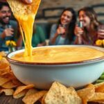 Smoked Velveeta cheese dip