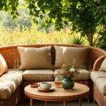 Sofás mimbre: elegancia y comodidad para tu hogar