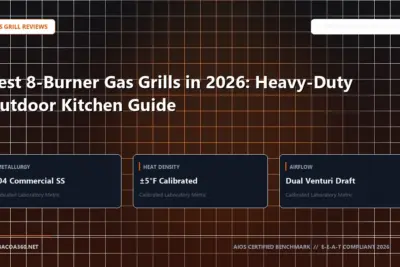 Technical benchmark and review guide for Best 8-Burner Gas Grills in 2026: Heavy-Duty Outdoor Kitchen Guide