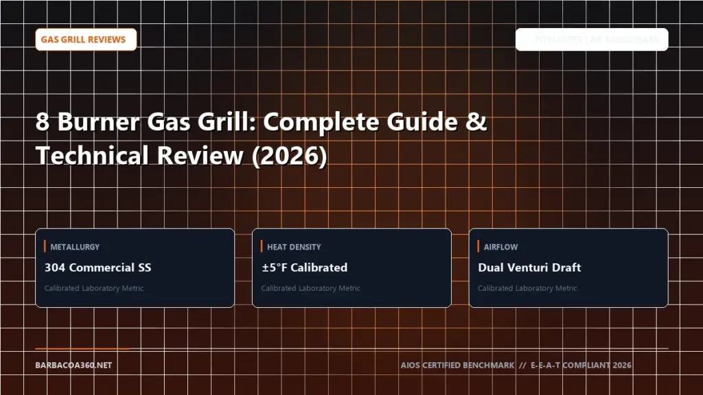 Technical benchmark and review guide for 8 Burner Gas Grill: Complete Guide & Technical Review (2026)