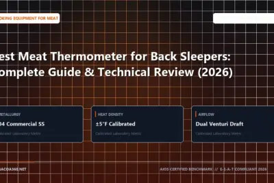 Technical benchmark and review guide for Best Meat Thermometer for Back Sleepers: Complete Guide & Technical Review (2026)