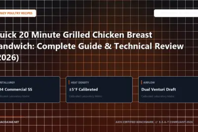 Technical benchmark and review guide for Quick 20 Minute Grilled Chicken Breast Sandwich: Complete Guide & Technical Review (2026)