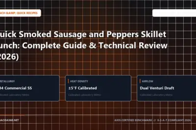 Technical benchmark and review guide for Quick Smoked Sausage and Peppers Skillet Lunch: Complete Guide & Technical Review (2026)
