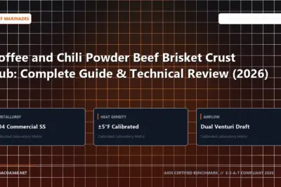 Technical benchmark and review guide for Coffee and Chili Powder Beef Brisket Crust Rub: Complete Guide & Technical Review (2026)