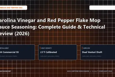 Technical benchmark and review guide for Carolina Vinegar and Red Pepper Flake Mop Sauce Seasoning: Complete Guide & Technical Review (2026)