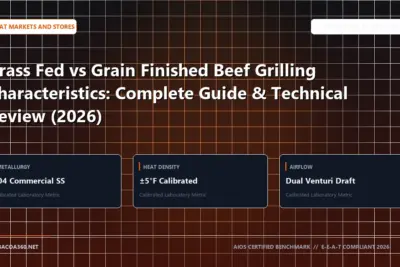 Technical benchmark and review guide for Grass Fed vs Grain Finished Beef Grilling Characteristics: Complete Guide & Technical Review (2026)