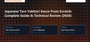 Technical benchmark and review guide for Japanese Tare Yakitori Sauce From Scratch: Complete Guide & Technical Review (2026)