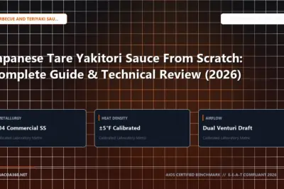 Technical benchmark and review guide for Japanese Tare Yakitori Sauce From Scratch: Complete Guide & Technical Review (2026)