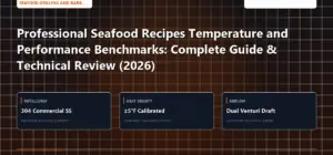 Technical benchmark and review guide for Professional Seafood Recipes Temperature and Performance Benchmarks: Complete Guide & Technical Review (2026)