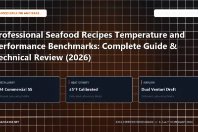 Technical benchmark and review guide for Professional Seafood Recipes Temperature and Performance Benchmarks: Complete Guide & Technical Review (2026)