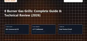 Technical benchmark and review guide for 8 Burner Gas Grills: Complete Guide & Technical Review (2026)
