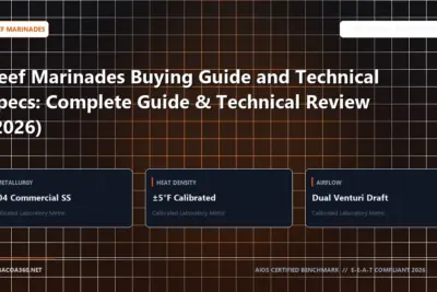 Technical benchmark and review guide for Beef Marinades Buying Guide and Technical Specs: Complete Guide & Technical Review (2026)
