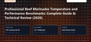 Technical benchmark and review guide for Professional Beef Marinades Temperature and Performance Benchmarks: Complete Guide & Technical Review (2026)